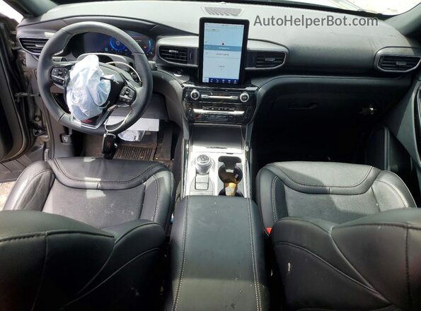 1FM5K8GC4RGA18712 2024 FORD EXPLORER Gray Dashboard view