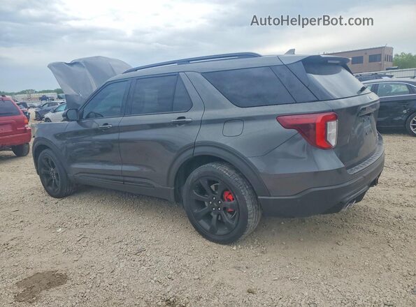 1FM5K8GC6LGA02955 2020 FORD EXPLORER Charcoal Задня ліва чверть