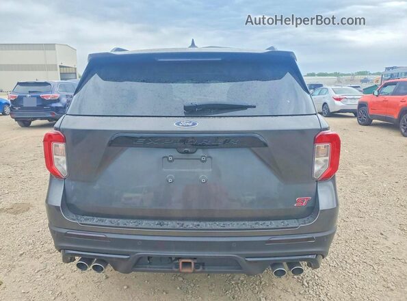 1FM5K8GC6LGA02955 2020 FORD EXPLORER Charcoal Вид ззаду