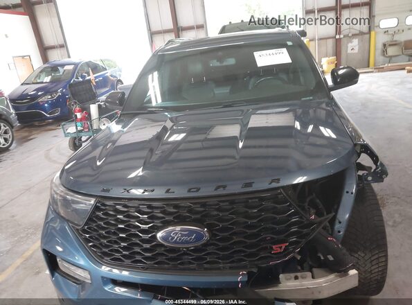 1FM5K8GC6LGA79342 2020 FORD EXPLORER Blue Vista del cuadro de instrumentos