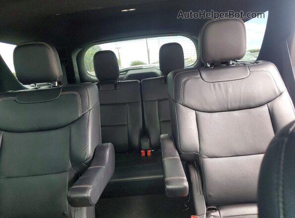 1FM5K8GC6LGD15231 2020 FORD EXPLORER Black Widok tylnych siedzeń