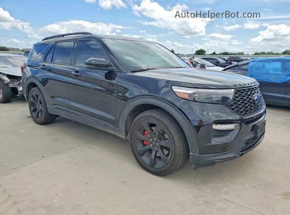 1FM5K8GC6LGD15231 2020 FORD EXPLORER Black Przód prawy
