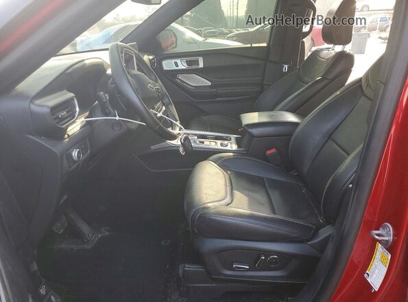 1FM5K8GC7LGC24887 2020 FORD EXPLORER Red Вид салону спереду