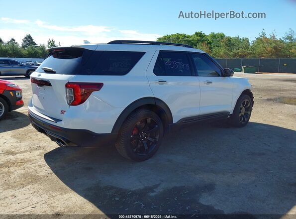 1FM5K8GC7LGD10636 2020 FORD EXPLORER White Tył prawy