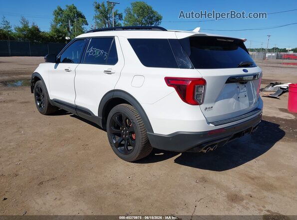 1FM5K8GC7LGD10636 2020 FORD EXPLORER White Tył lewy