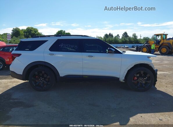 1FM5K8GC7LGD10636 2020 FORD EXPLORER White Widok wnętrza 360 stopni