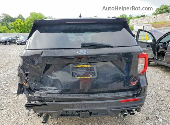 1FM5K8GC8LGA02276 2020 FORD EXPLORER Black უკანა ხედი