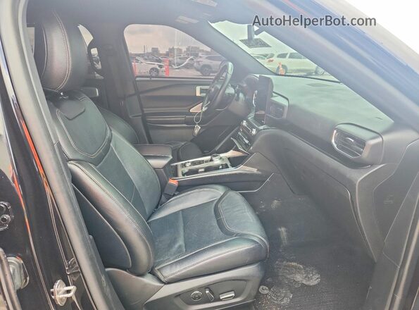 1FM5K8GC8LGA95042 2020 FORD EXPLORER Black Front interior view