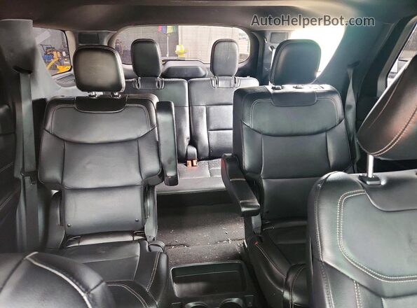 1FM5K8GC8LGA95042 2020 FORD EXPLORER Black Rear seats view