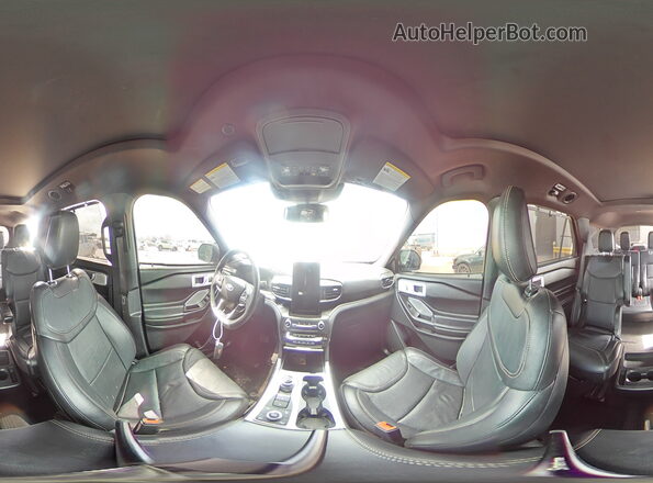 1FM5K8GC8LGA95042 2020 FORD EXPLORER Black 360 interior view