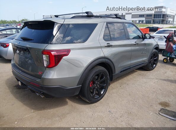 1FM5K8GC8LGC31556 2020 FORD EXPLORER Gray Tył prawy