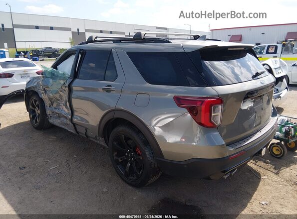 1FM5K8GC8LGC31556 2020 FORD EXPLORER Gray Tył lewy