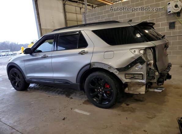 1FM5K8GC8MGA71521 2021 FORD EXPLORER Silver Задня ліва чверть