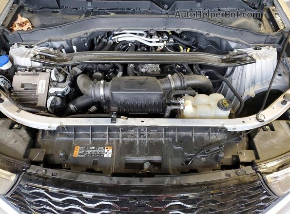 1FM5K8GC8MGA71521 2021 FORD EXPLORER Silver Вид підкапотного простору