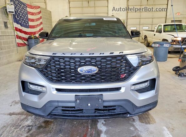 1FM5K8GC8MGA71521 2021 FORD EXPLORER Silver Вид спереду
