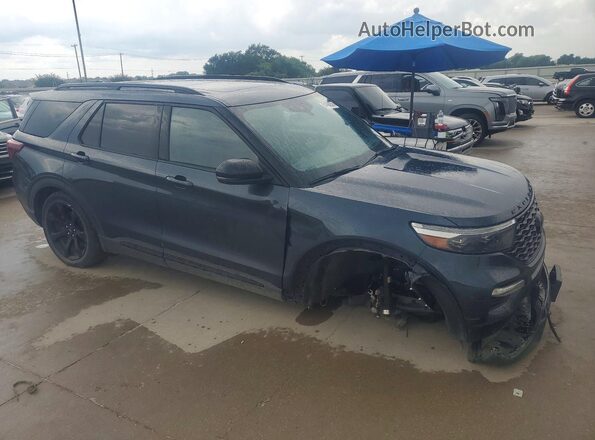 1FM5K8GC8RGA37229 2024 FORD EXPLORER Blue Front right
