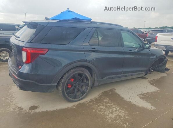 1FM5K8GC8RGA37229 2024 FORD EXPLORER Blue Rear right