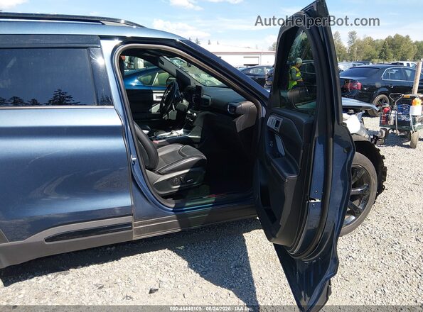 1FM5K8GCXLGC31719 2020 FORD EXPLORER Blue წინა სალონის ხედი