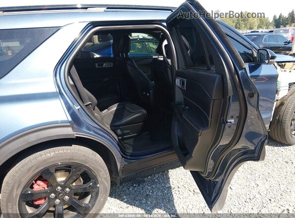 1FM5K8GCXLGC31719 2020 FORD EXPLORER Blue VIN კოდის სტიკერის ხედი