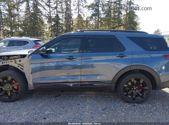 1FM5K8GCXLGC31719 2020 FORD EXPLORER Blue 