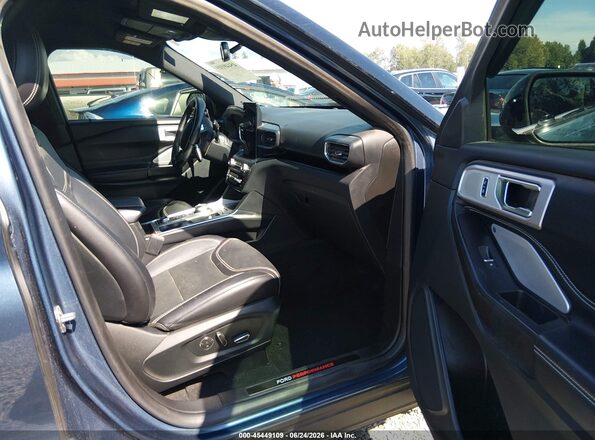 1FM5K8GCXLGC31719 2020 FORD EXPLORER Blue 
