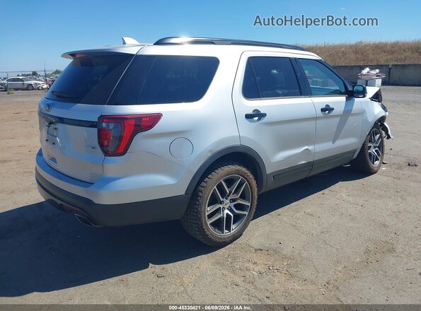 1FM5K8GT0GGD14517 2016 FORD EXPLORER Silver 