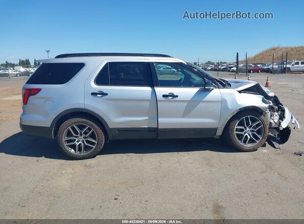 1FM5K8GT0GGD14517 2016 FORD EXPLORER Silver 