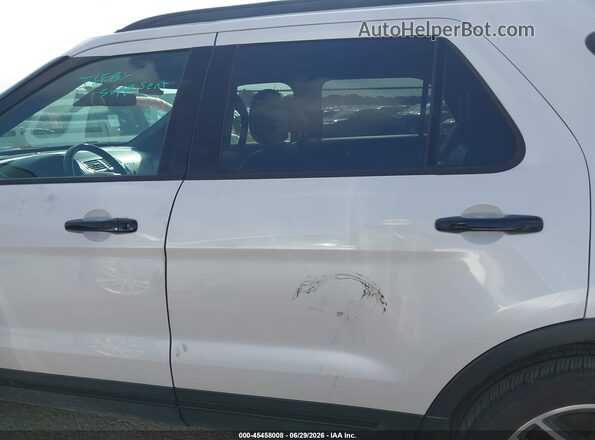 1FM5K8GT0JGA04908 2018 FORD EXPLORER White Սալոնի 360 աստիճան տեսք