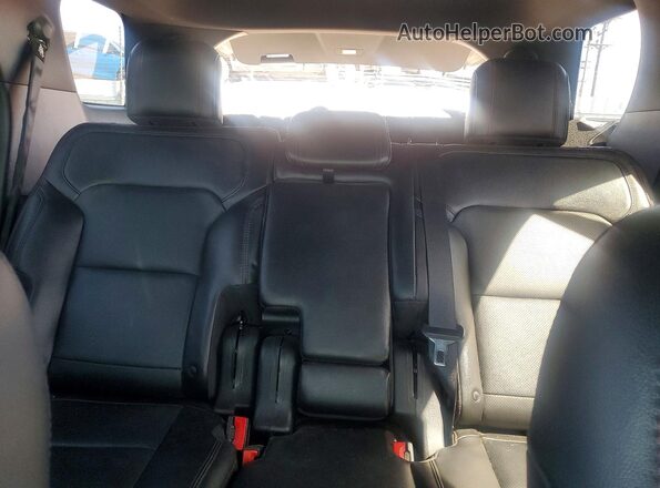 1FM5K8GT0JGA43031 2018 FORD EXPLORER Gray Հետևի նստատեղերի տեսք