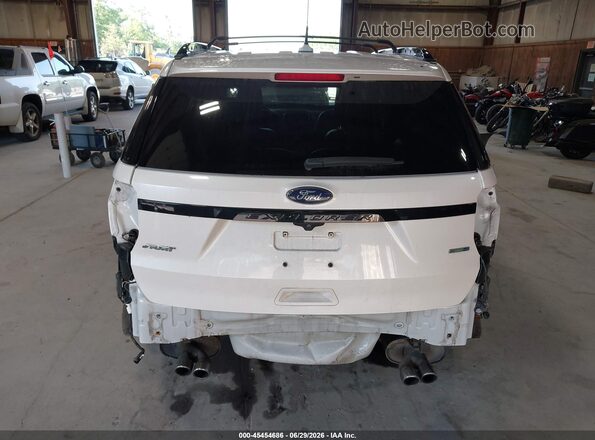 1FM5K8GT0JGC46193 2018 FORD EXPLORER White Вид спереду