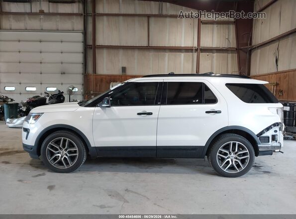 1FM5K8GT0JGC46193 2018 FORD EXPLORER White 