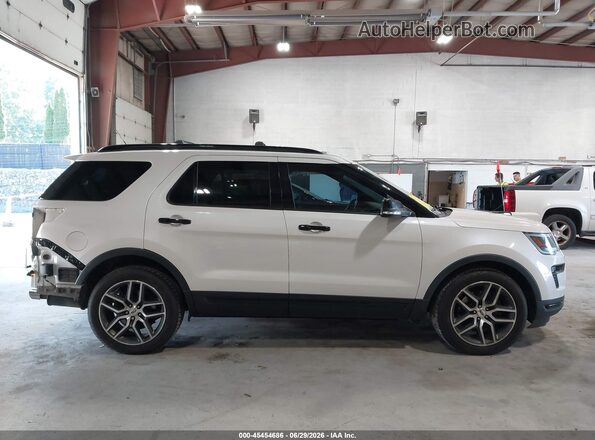 1FM5K8GT0JGC46193 2018 FORD EXPLORER White Панорамний вид салону 360°