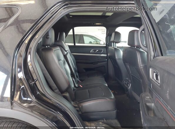 1FM5K8GT1HGD13409 2017 FORD EXPLORER Черный Вид наклейки с VIN-кодом