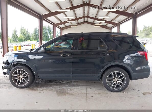 1FM5K8GT1HGD13409 2017 FORD EXPLORER Черный 