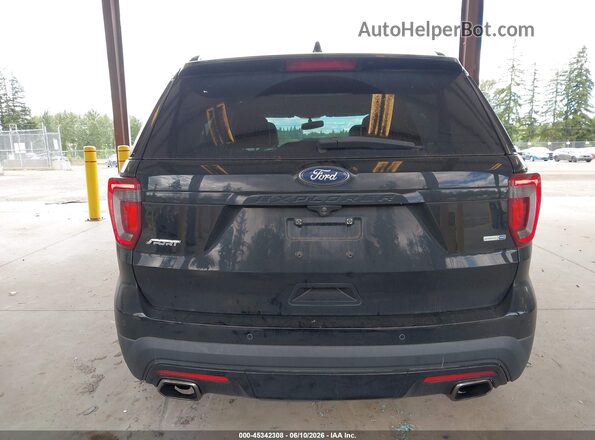 1FM5K8GT1HGD13409 2017 FORD EXPLORER Черный 