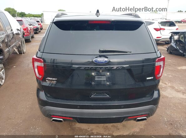 1FM5K8GT2GGA43654 2016 FORD EXPLORER Black 