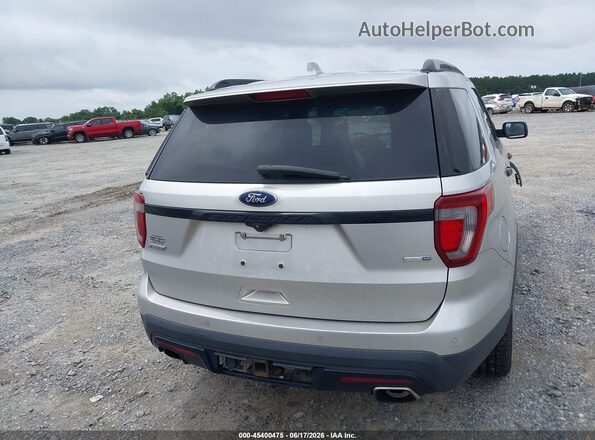 1FM5K8GT2GGD09139 2016 FORD EXPLORER Серебряный 