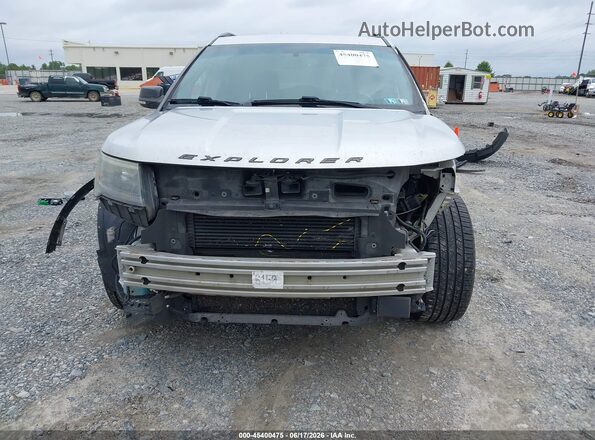 1FM5K8GT2GGD09139 2016 FORD EXPLORER Серебряный Вид щитка приборов