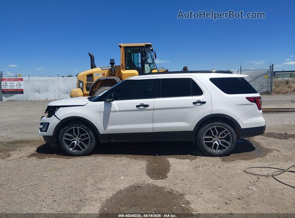 1FM5K8GT2GGD13837 2016 FORD EXPLORER White Սալոնի 360 աստիճան տեսք
