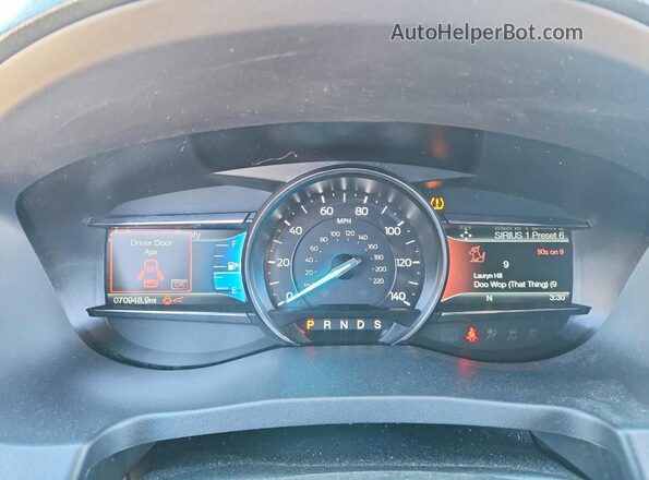 1FM5K8GT2HGC53785 2017 FORD EXPLORER Black Instrument cluster view