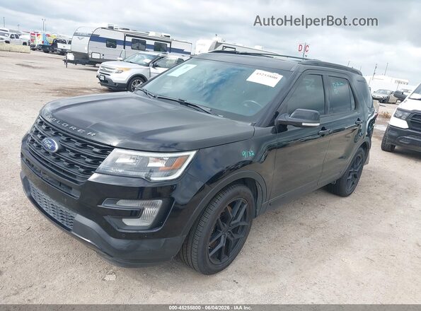 1FM5K8GT2HGD01303 2017 FORD EXPLORER Black 