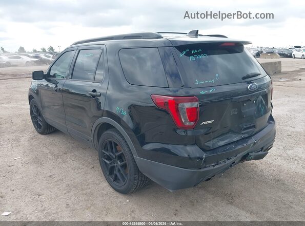 1FM5K8GT2HGD01303 2017 FORD EXPLORER Black 