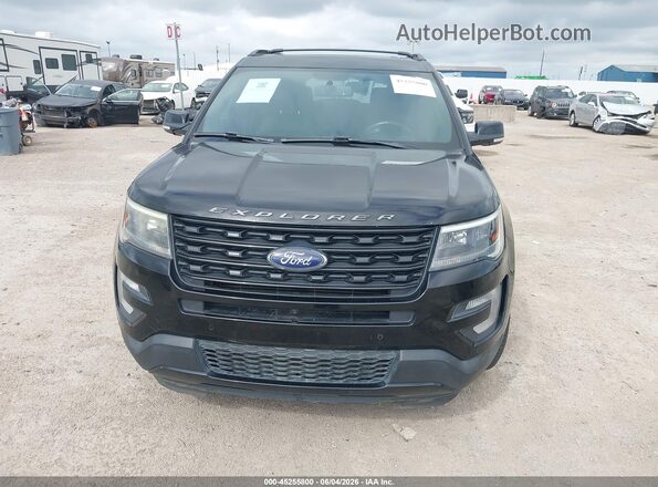 1FM5K8GT2HGD01303 2017 FORD EXPLORER Black 