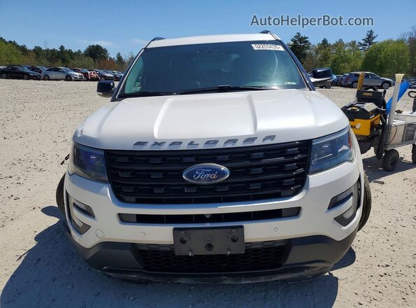 1FM5K8GT2HGD46371 2017 FORD EXPLORER White Front view