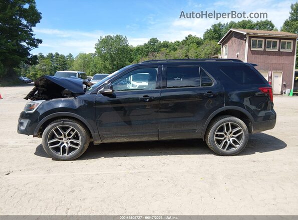 1FM5K8GT3HGE06965 2017 FORD EXPLORER Black სალონის 360-გრადუსიანი ხედი