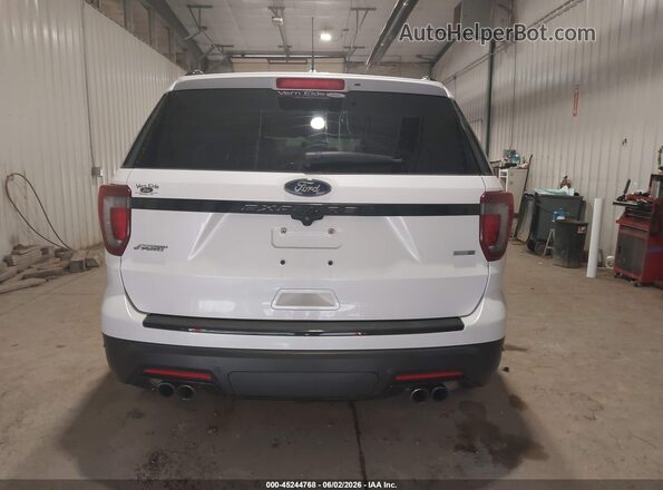 1FM5K8GT3JGA14011 2018 FORD EXPLORER White 