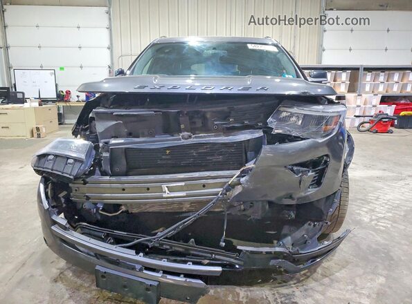 1FM5K8GT4KGB10652 2019 FORD EXPLORER Gray Front view