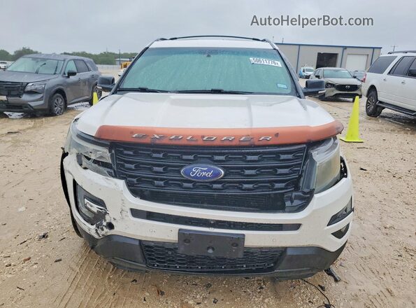 1FM5K8GT5GGA84859 2016 FORD EXPLORER White Widok z przodu