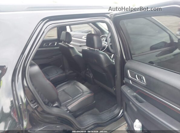 1FM5K8GT5GGC30421 2016 FORD EXPLORER Black VIN კოდის სტიკერის ხედი