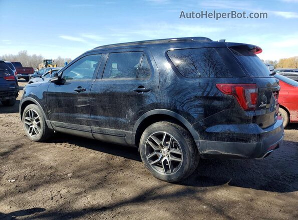 1FM5K8GT5HGA49093 2017 FORD EXPLORER Black Հետևի ձախ